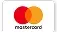 Mastercard-Logo mit zwei roten und orangefarbenen Kreisen